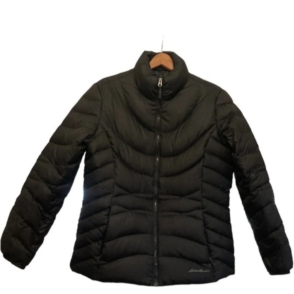 Womens Eddie Bauer larGe size down puffer - Picture 2 of 7